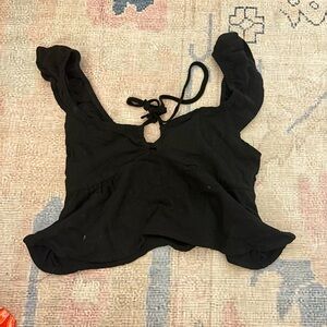 Forever 21 Elegant Black Women's Top
Size XS